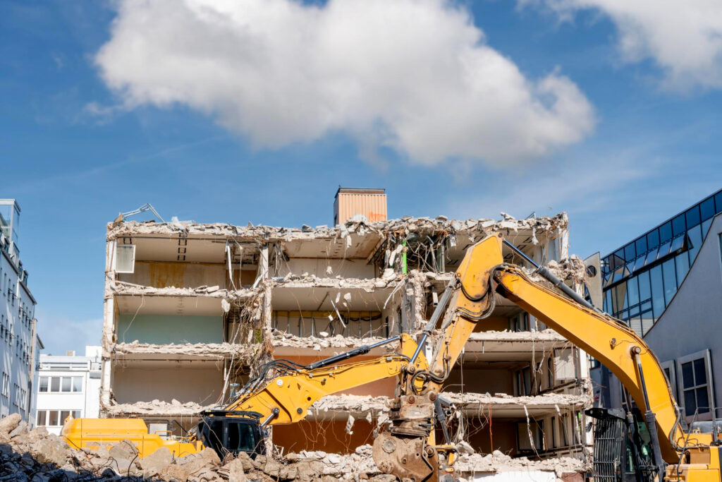 commercial building demolition